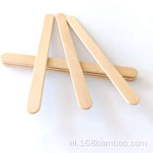 Natuurlijke houten ijsstokken Popsicle sticks